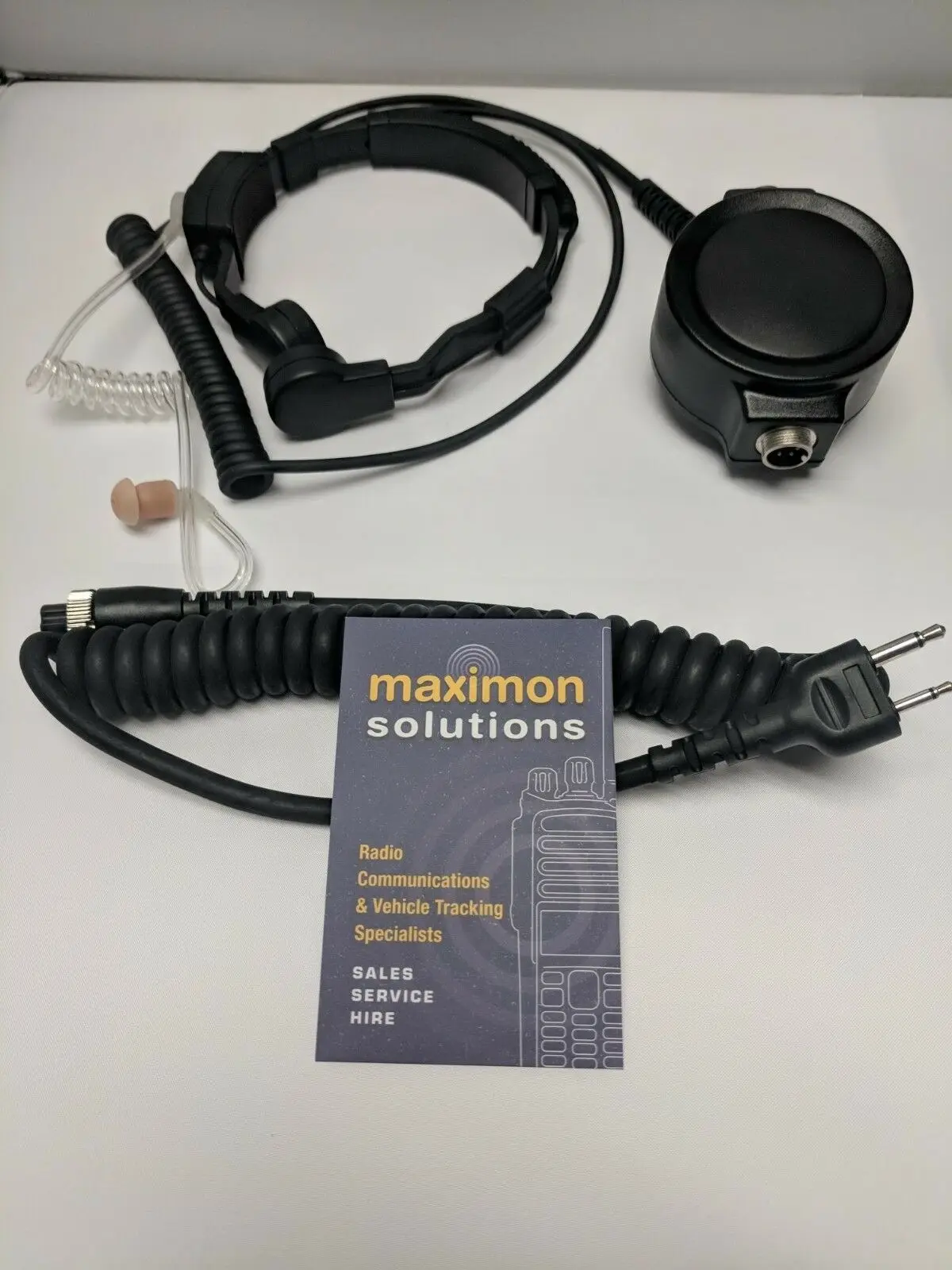 

Горловой микрофон и наушник для двухсторонней рации Kenwood/Walkie Talkie