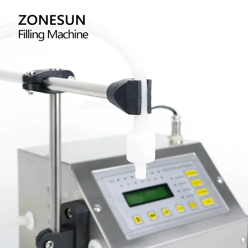 ZONESUN GFK-160A Полуавтоматическая цифровая машина для розлива жидкостей Сок Вода