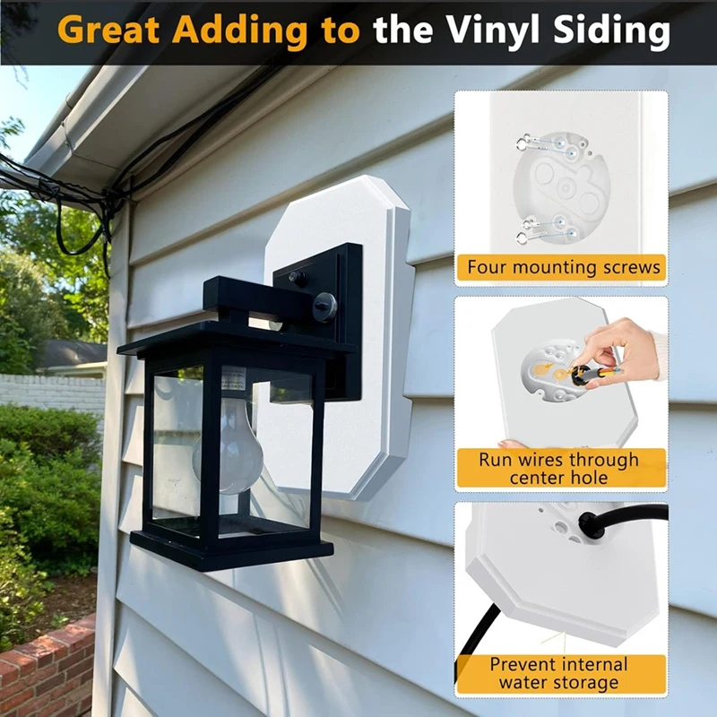 Монтажный комплект сайдинга монтажный блок для наружного освещения 8141DBL