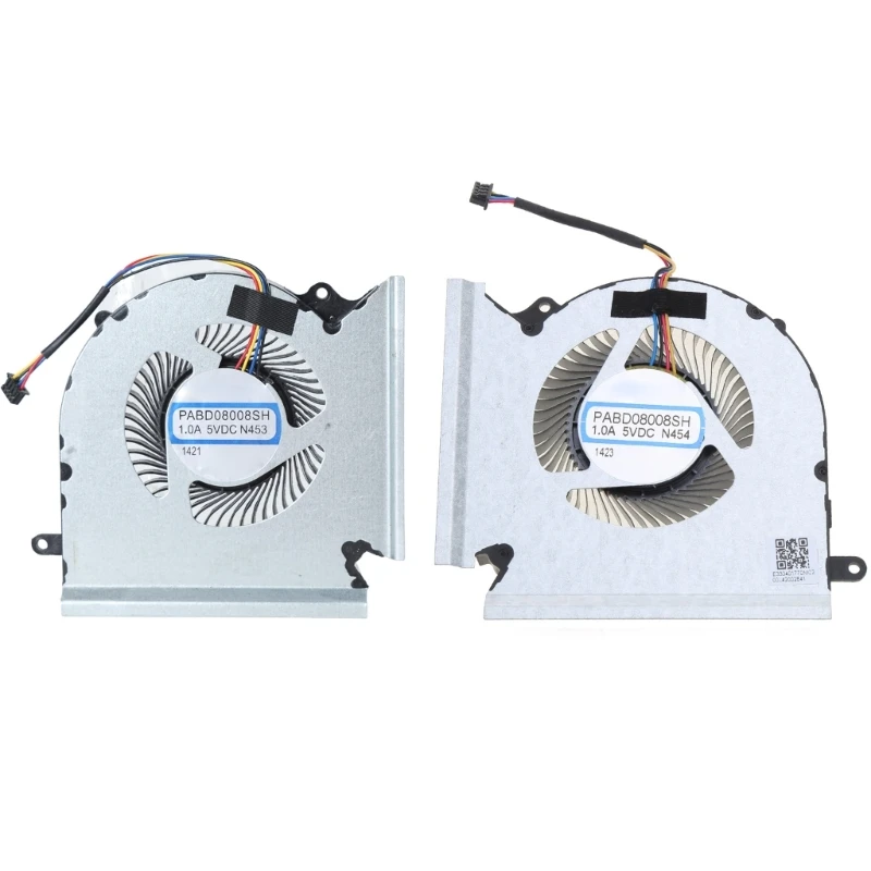 Вентилятор охлаждения процессора и графического для ноутбука DC5V 1A 4-контактный