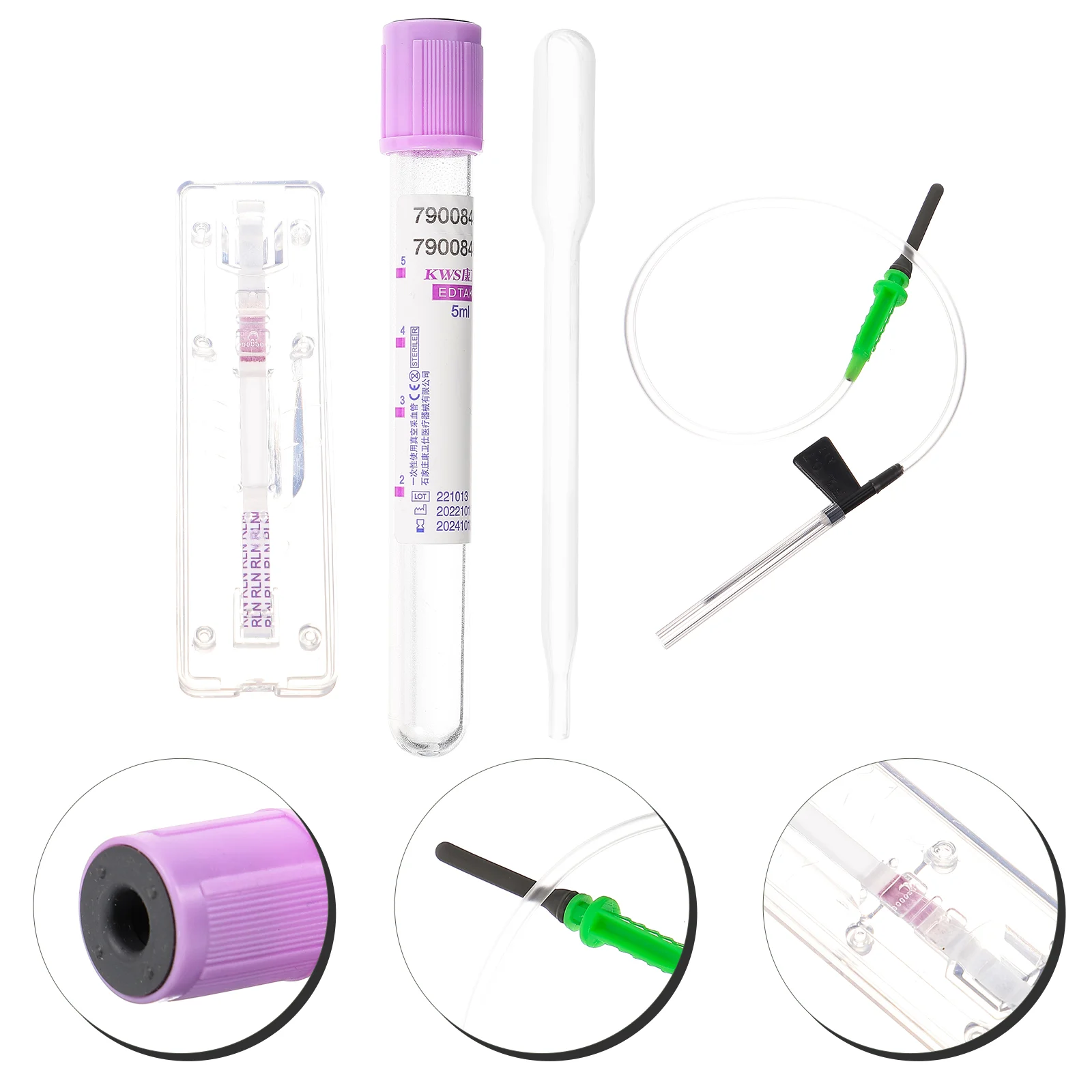 

Puppies Pregnancy Puppy Tests High Precision Tubing Indoor Pet Card Dog Medical Plastic Progesterone Tube