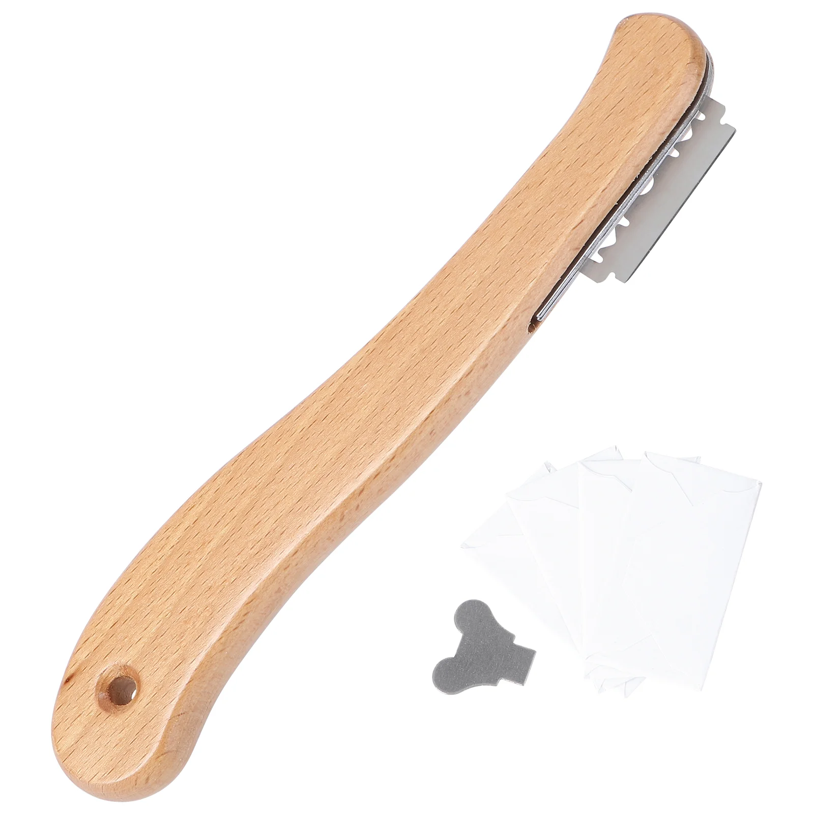 

Bread Lame Dough Scoring Tool Hand Razors Slasher Wood Steel Making Tools Bakers Slashing