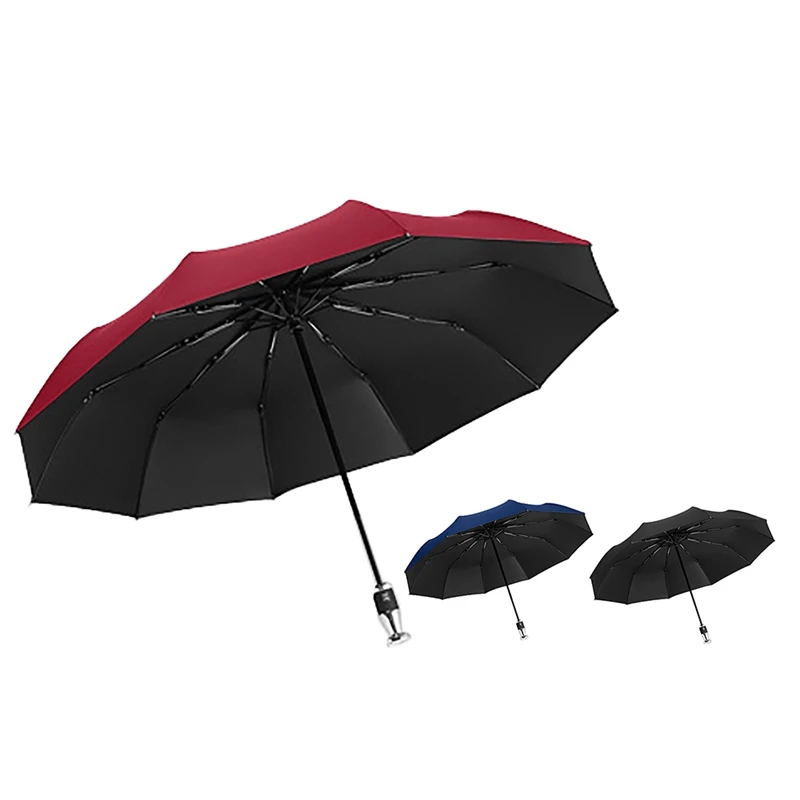 

Creative Umbrella Windproof Travel Umbrella Light Automatic Wind Resistant Folding Umbrella For Men And Women