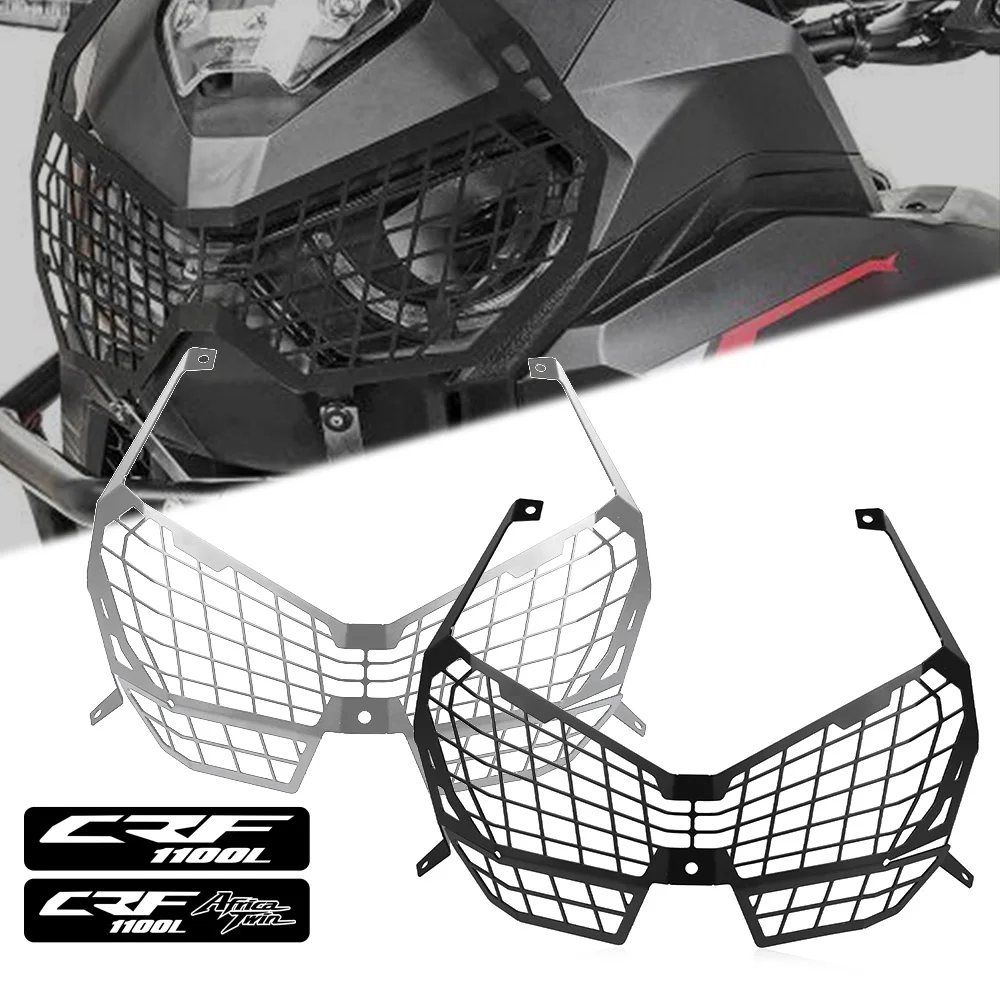 

Motorcycle Headlight Head Light Guard Protector Cover Protection Grill For HONDA CRF1100L AFRICA TWIN ADV SPORTS 2019 2020 2021