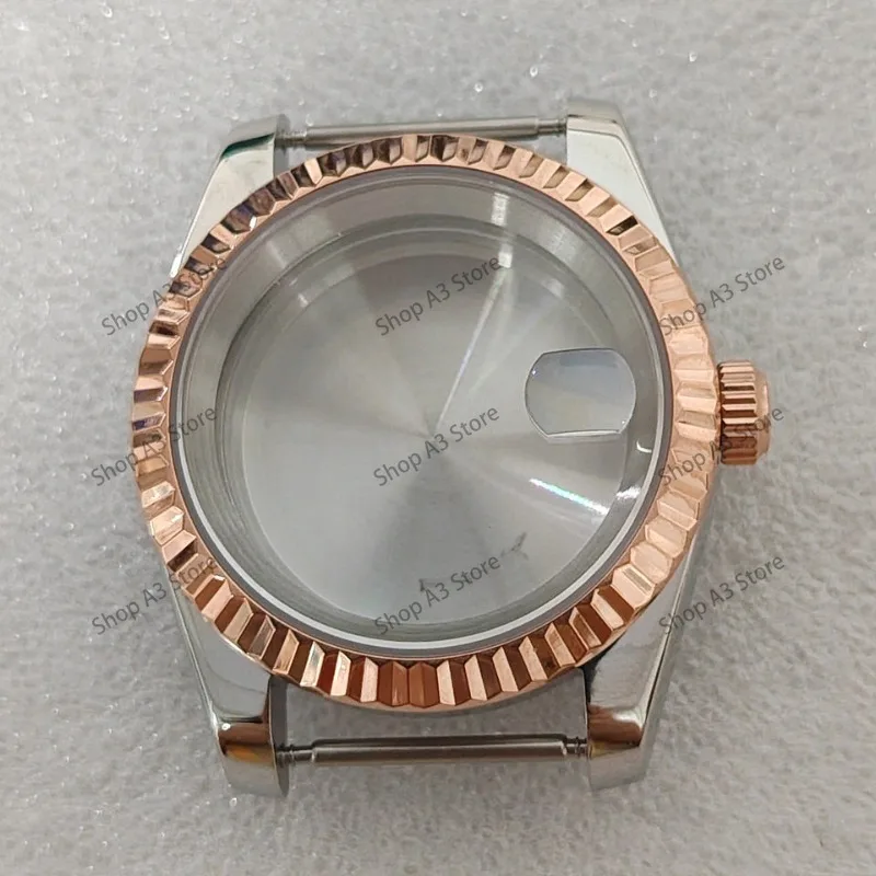 Фото Аксессуары: увеличительное стекло Gin-Rose 36/39, корпус Oyster Perpetual с кольцом в форме собачьего зуба, механизм NH35. №4