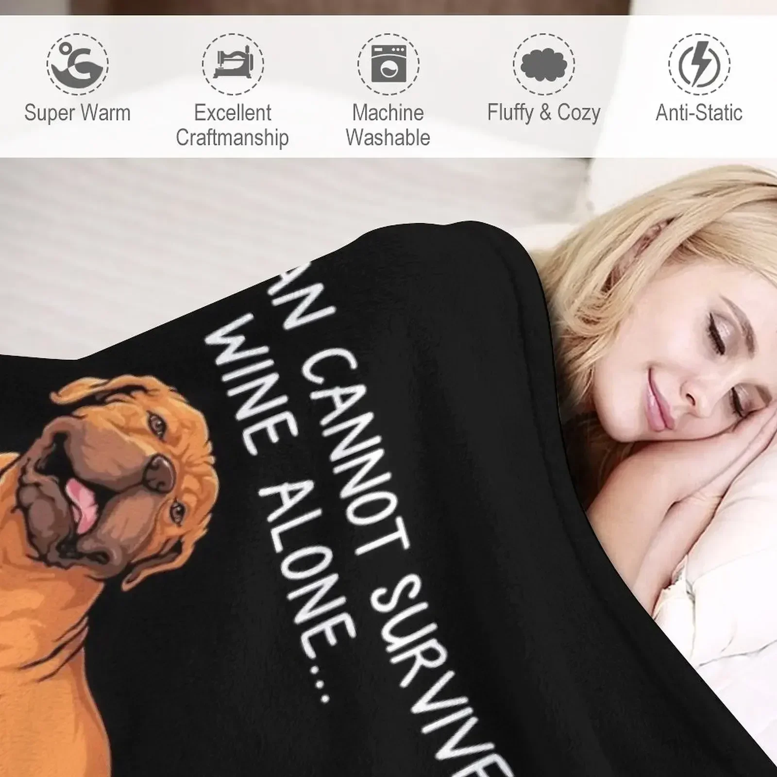 Мягкое одеяло Dogue Бордо и вино