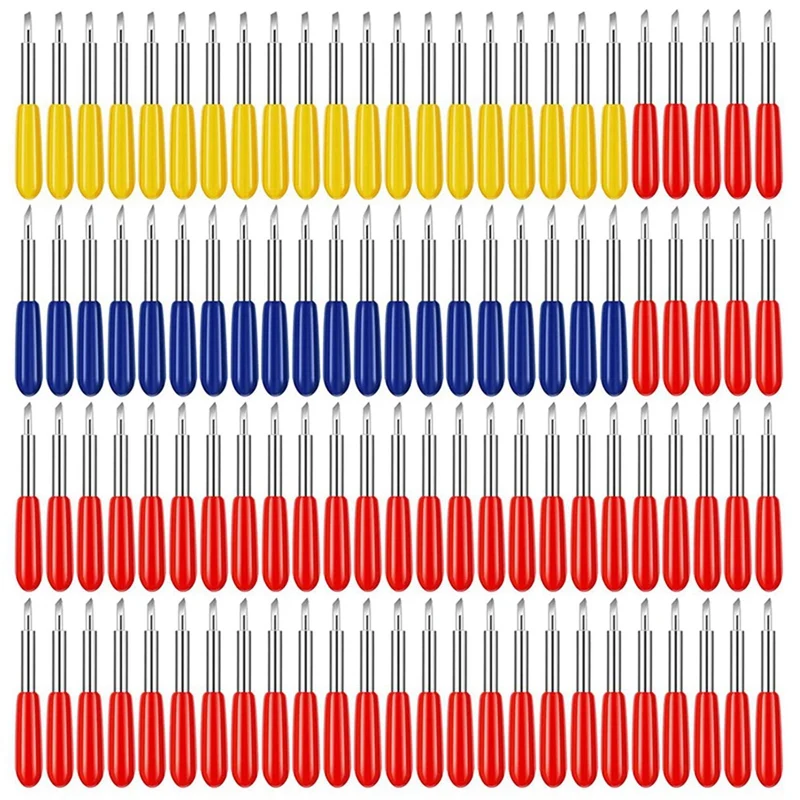 

300Pcs Cutting Blades For Cricut Explore Air/Air 2 Maker Expression 30 45 60 Degree Vinyl Cutting Replacement Blades
