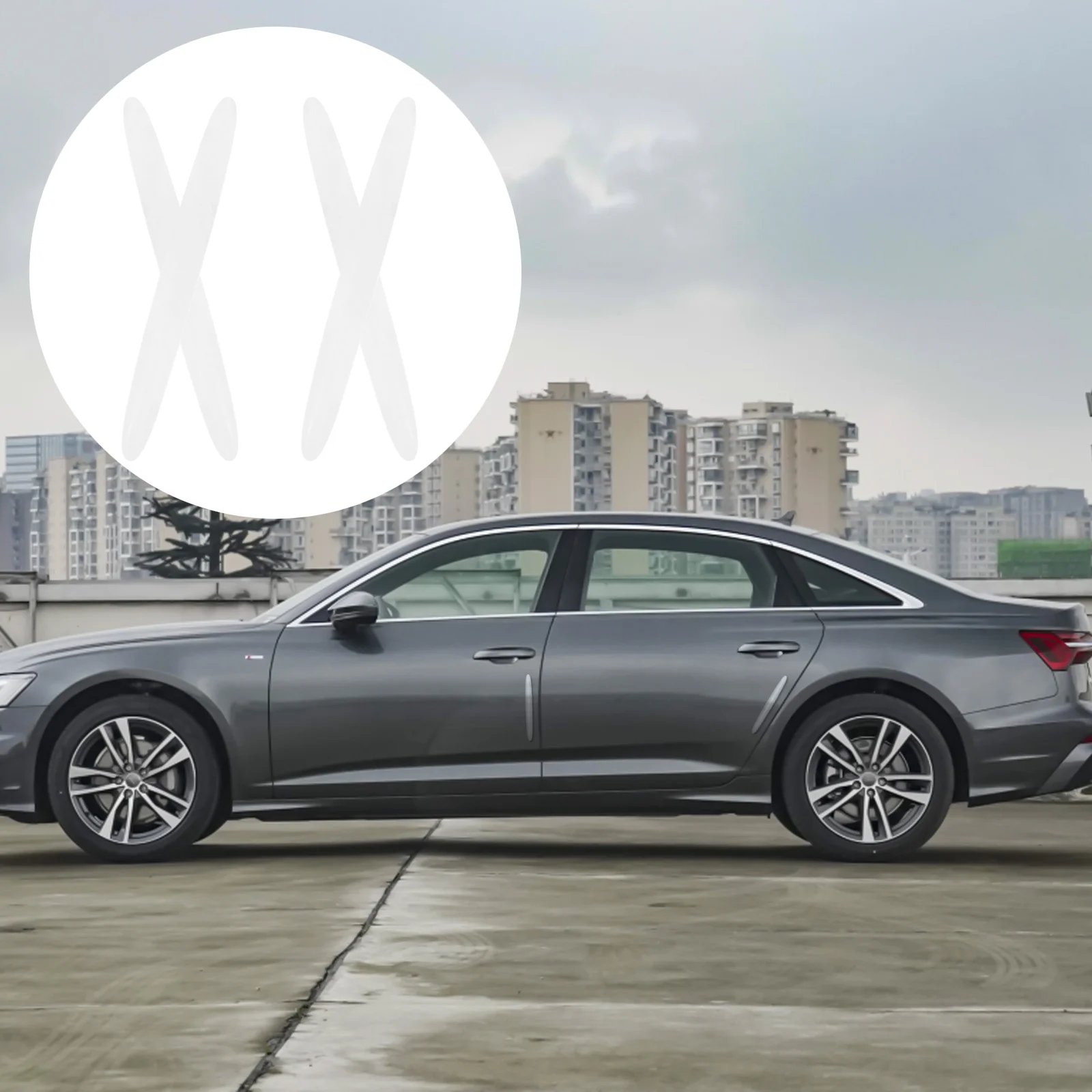 

Door Car Bumper Pads Protector Wall Guard Guards Kit Anti Rub Lip Scratch Strip Pad Cabinet Bumpers Silencer Furniture Trim Auto