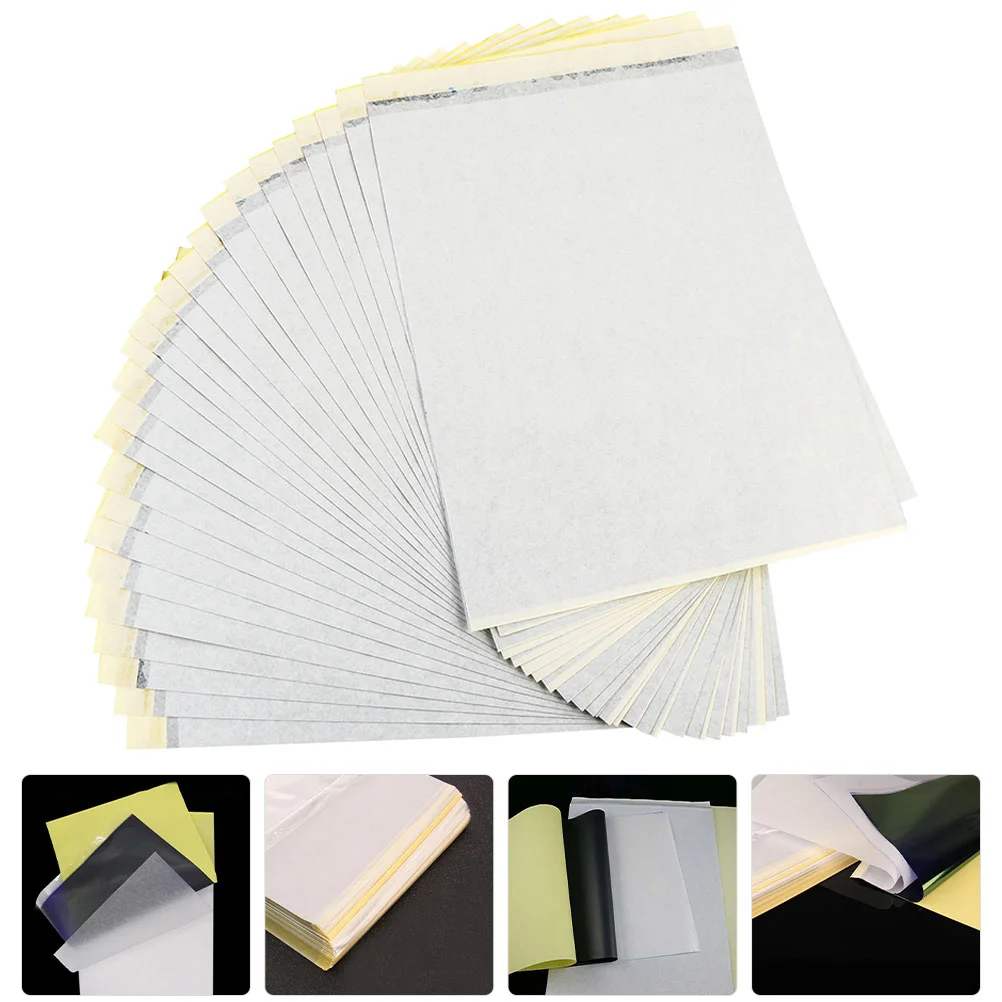 

30 Sheets Letter Stencil Transfer Paper Tattoos Papers Tools Tattooing DIY Materials