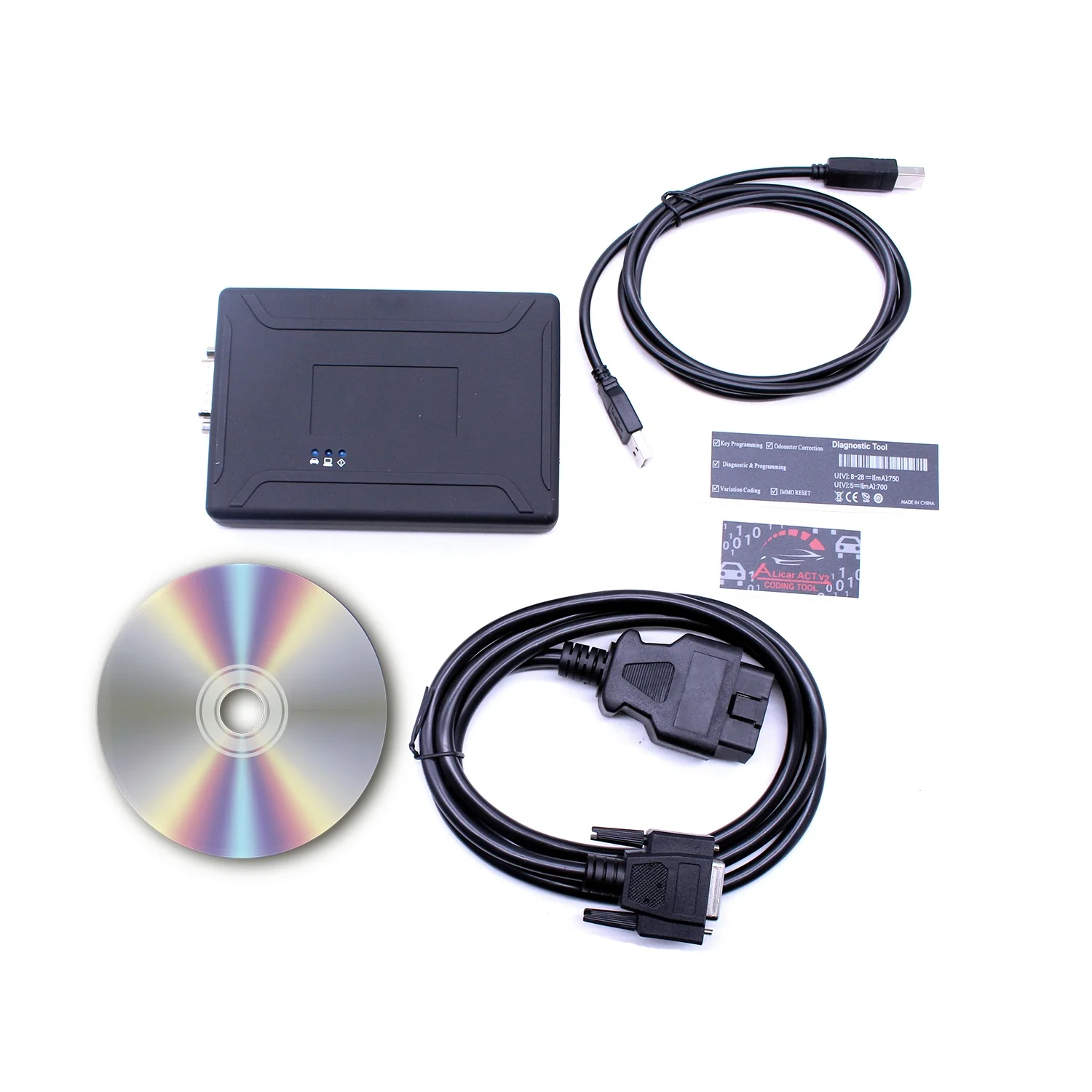 

Кодирование чипа ECU, настройка ALicar ACT V2, инструмент для автоматической диагностики программирования для Citroen/FIAT ForOPEL/P-eugeot/T-oyota OBD2 Code Tool