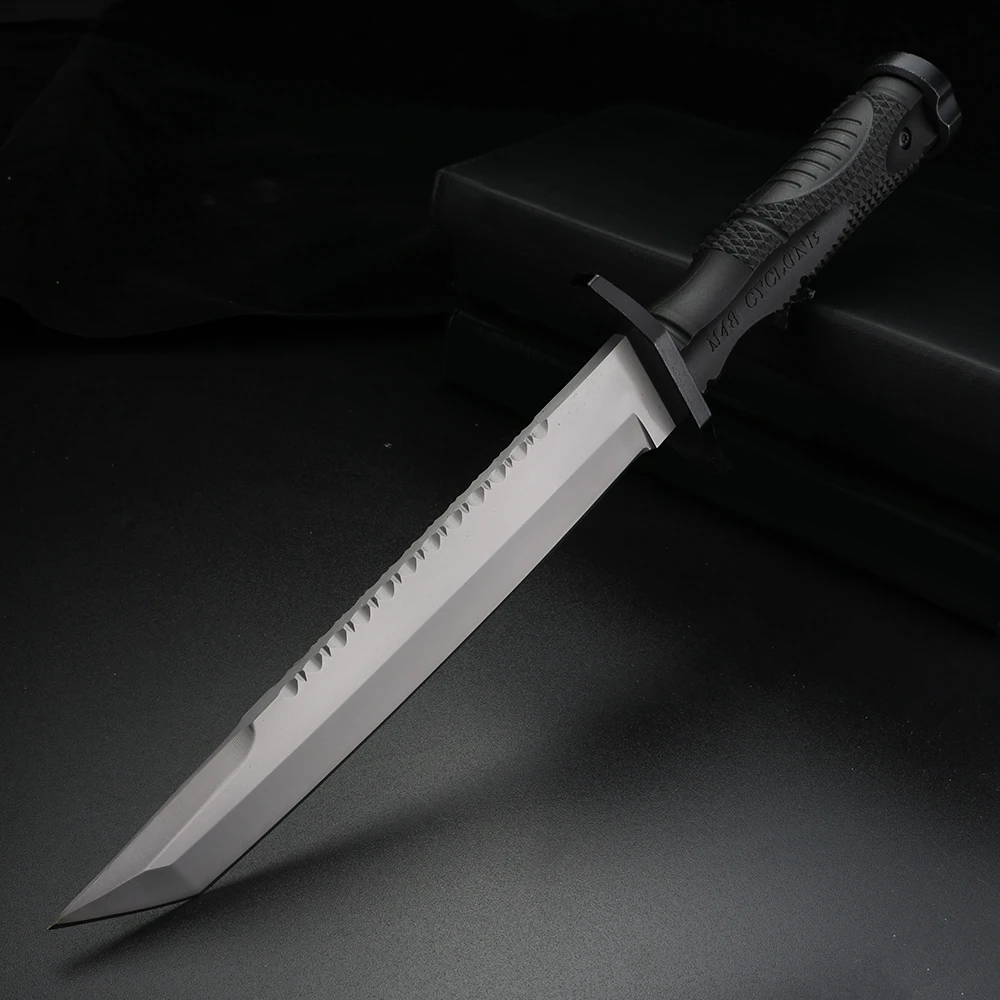 Наружный прямой нож с фиксированным лезвием