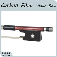 44 violin bow carbon fiber violin bow carbon fiber round stick w ebony frog well balance