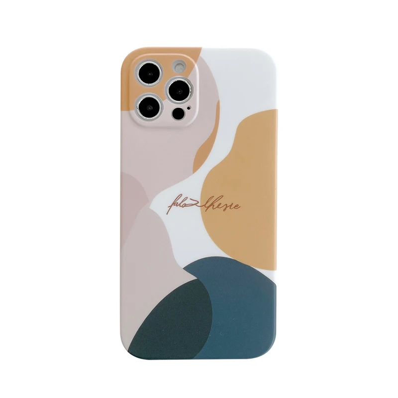 

Frosted Painted Soft Phone Case For Iphone 14 Pro Xs Max Tpu Eco-Friendly Lens Protection Cover For Iphone 7 8 Plus 6 Xr 11 12 X
