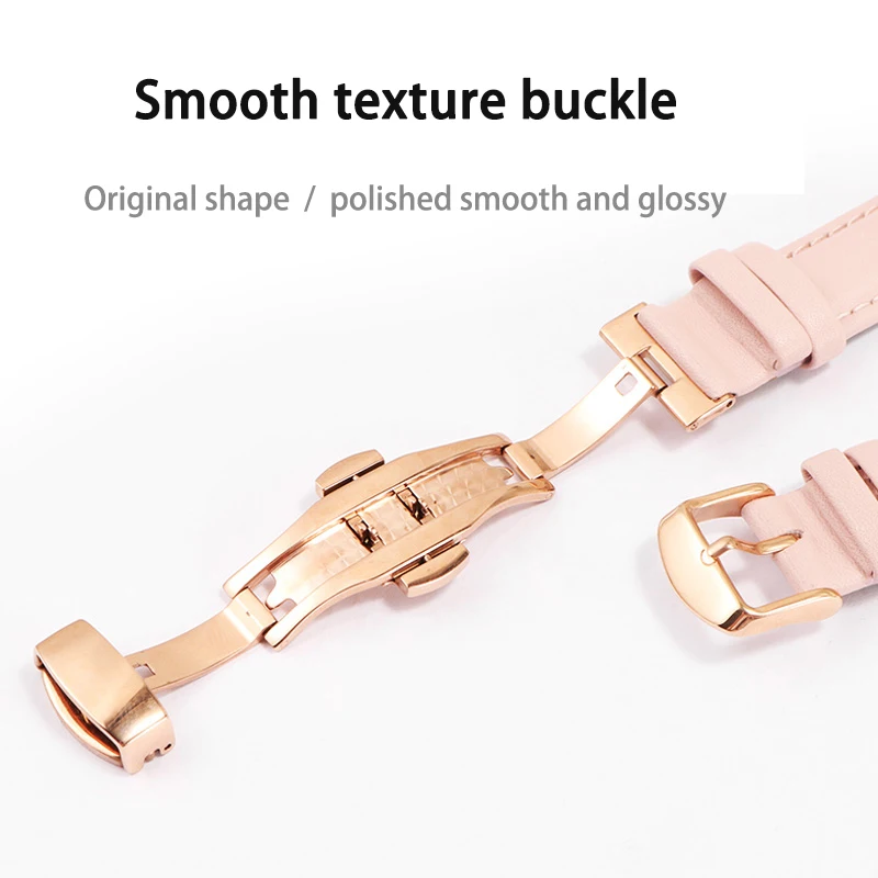 Watch Belt Ladies Substitute The Palace Museum Qianli Jiangshan 16mm Quick Remove Leather Strap