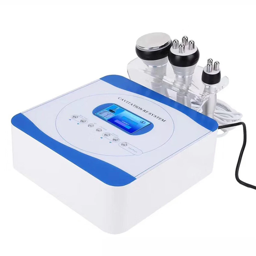 

40k Cavitation Slimming Beauty Machine Body Sculpting Device Weight Loss 3 In 1 Radio Frequency RF Slimming Body Shaping Machine