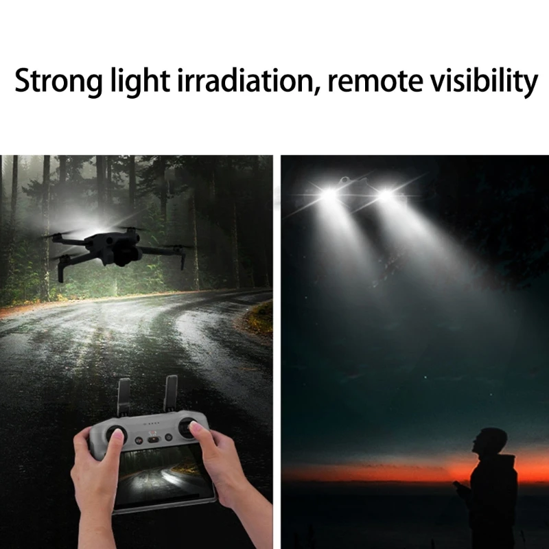 Светодиодные стробоскопы DXAB высокой видимости для дронов Avata 2 4K красочные