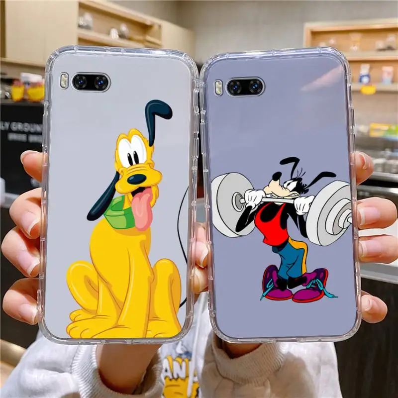 

Disney Goofy Dog Phone Case For Huawei Mate P10 P20 P30 P40 P50 Smart Z Honor 50 60 70 Pro Lite Transparent Case