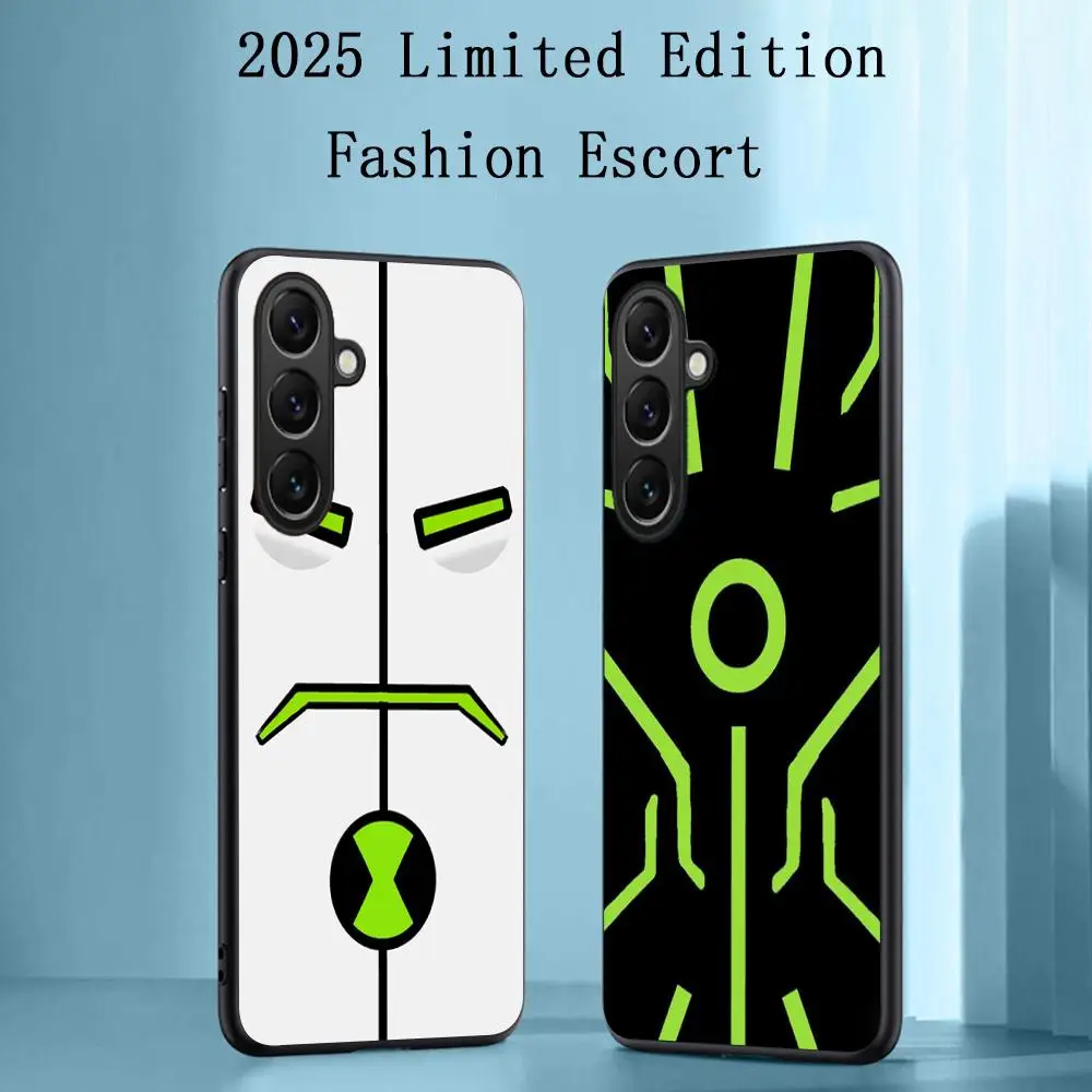Чехол для телефона Ben 10 классический аниме-узор Samsung Galaxy S25 S24 S23 S22 S21 S20 Plus Ultra Note20
