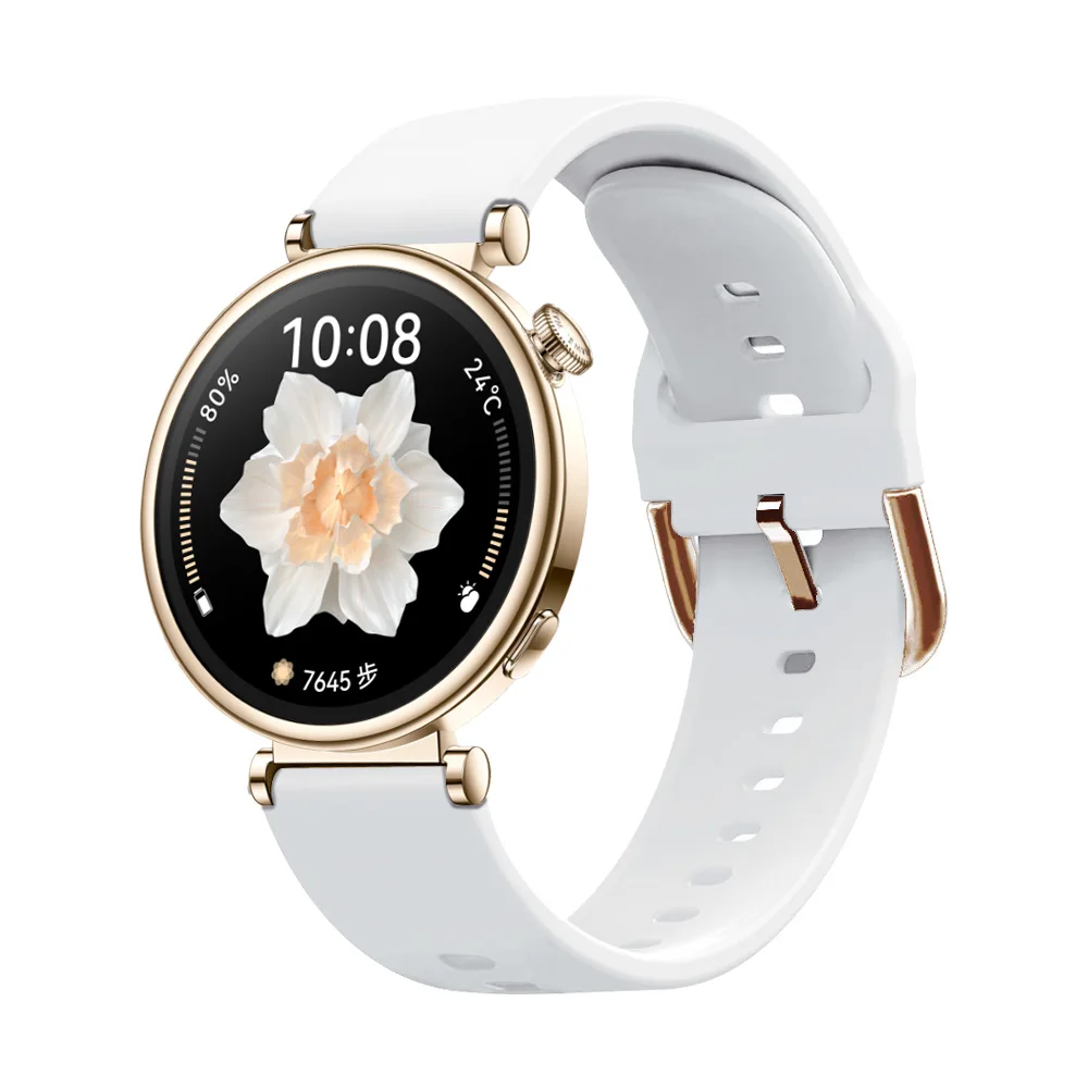 Горячий силиконовый ремешок 18 мм браслет для Huawei Watch GT 5 GT4 41 GT5 Pro 42 сменный