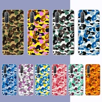fhnblj trend camouflage pattern phone case for samsung s21 a10 for redmi note 7 9 for huawei p30pro honor 8x 10i cover