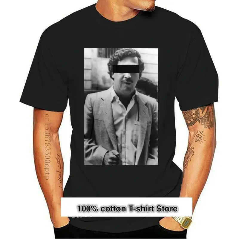 

Camiseta с принтом Пабло, Классическая хлопковая рубашка с принтом, одежда с узором, летняя одежда, Новинка