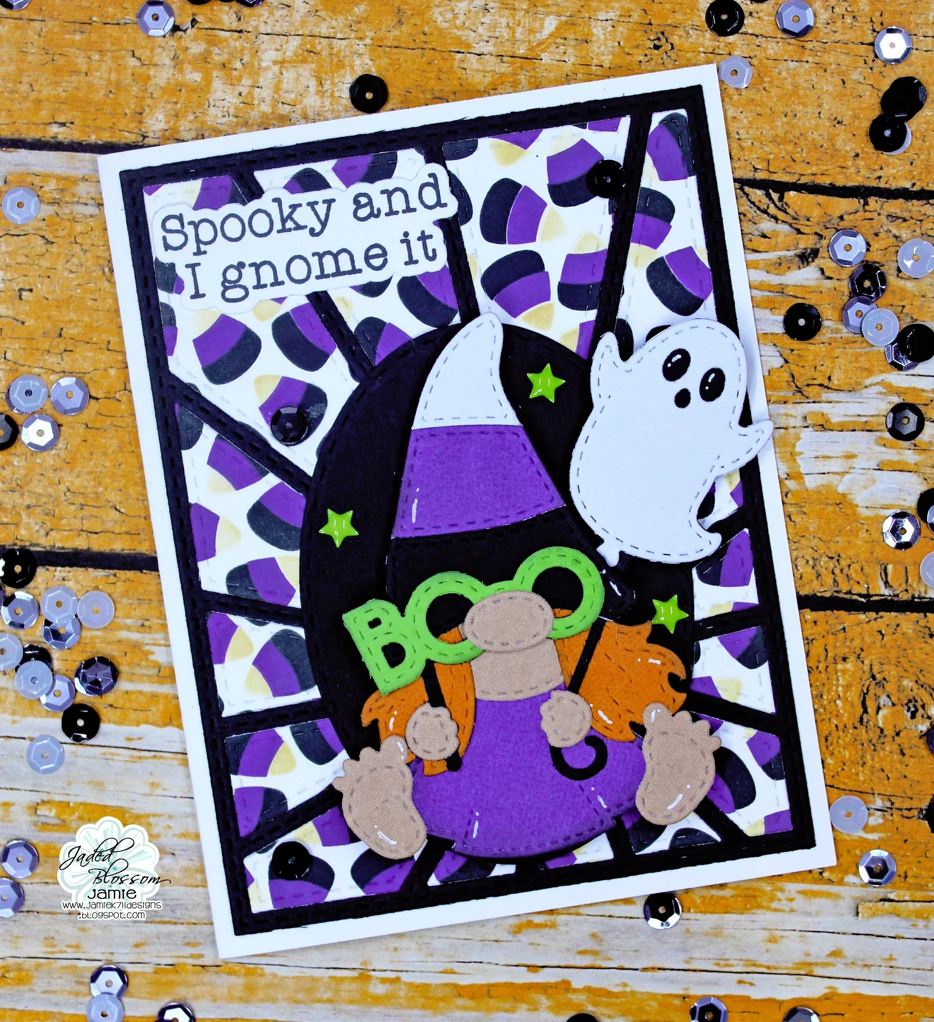 Коллекция гномов на Хэллоуин металлические штампы трафарет для изготовления