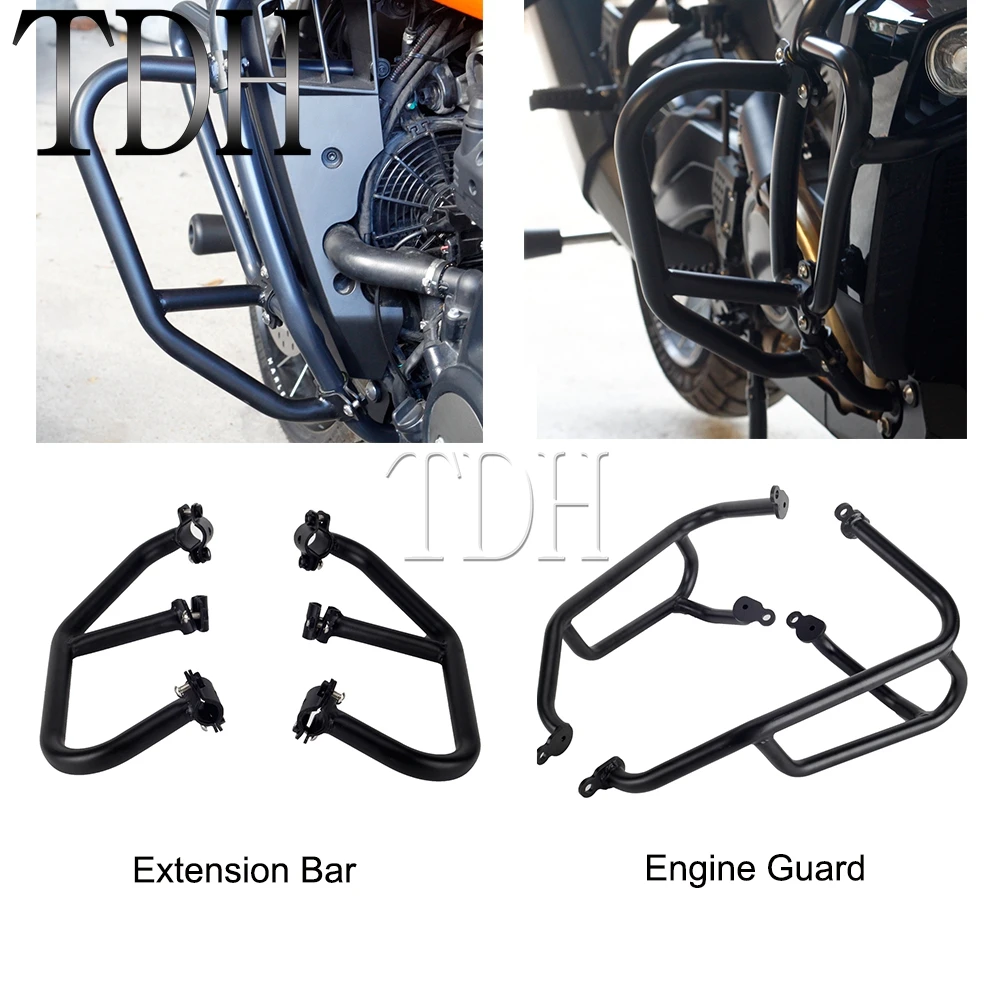 

Bumper Engine Guard Highway Crash Bar Stunt Cage Falling Protector Protection For Harley Pan America 1250 S RA1250S RA1250 21-22