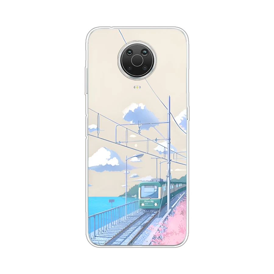 Силиконовый чехол-бампер для nokia G21 G20 G30