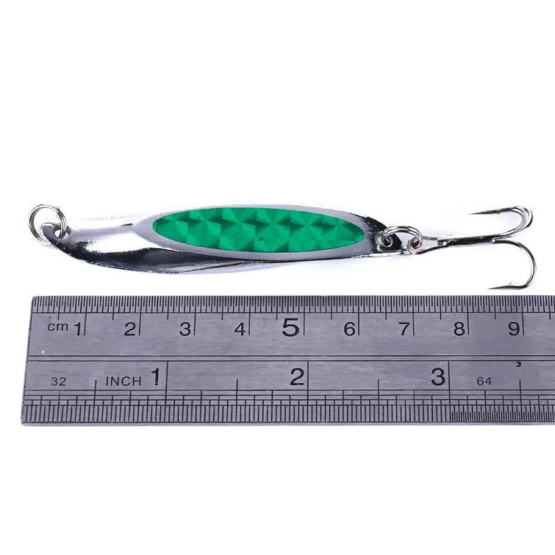 

Luya Fake Bait Carbon Steel 7cm21g Sea Fishing Sea Cocked Bass Long-cast Fishing Accessories Bionic Bait Oblique Sequin Metal
