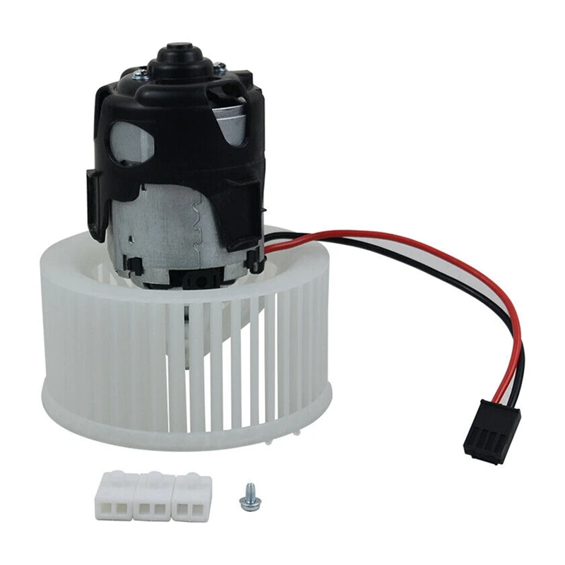 

1 PC Heater Blower Motor Fan Right Side 64119242608 White Plastic + Metal For BMW 5 6 7 SERIES F07 F10 ALPINA B6