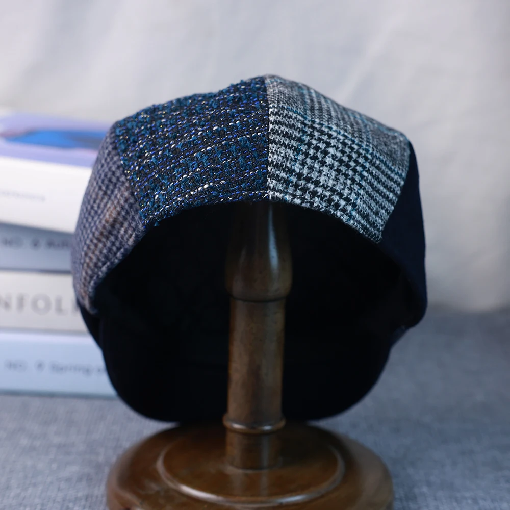 Весна осень зима мужские классические сращивающиеся Ретро британские кепки