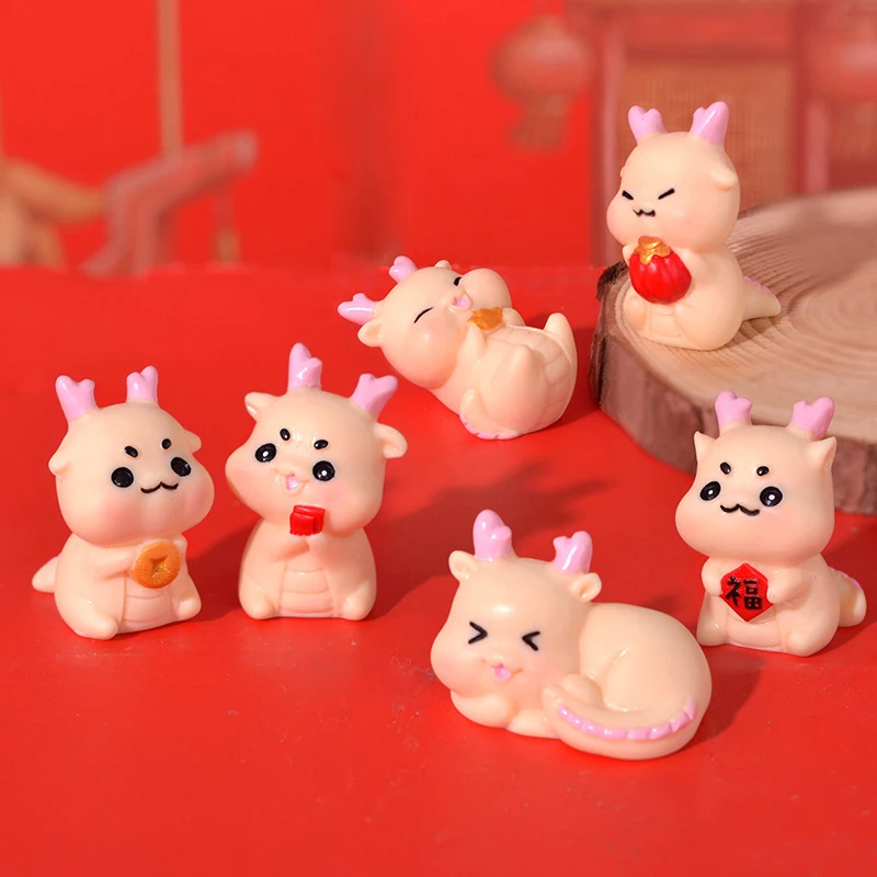 

1 шт. милый мультяшный Дракон микро пейзаж полимер Дракон микро ландшафт горшок культура инструменты украшения для сада миниатюры