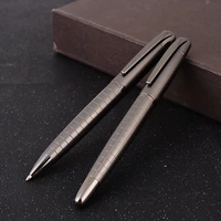 luxury heavy feel metal ballpoint pens school business office signature roller pen writing ballpen student stationery supplies
