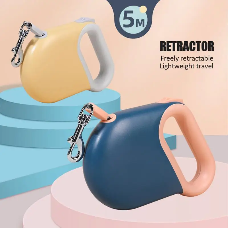 Выдвижная Регулируемая Веревка для собак и кошек 5 м