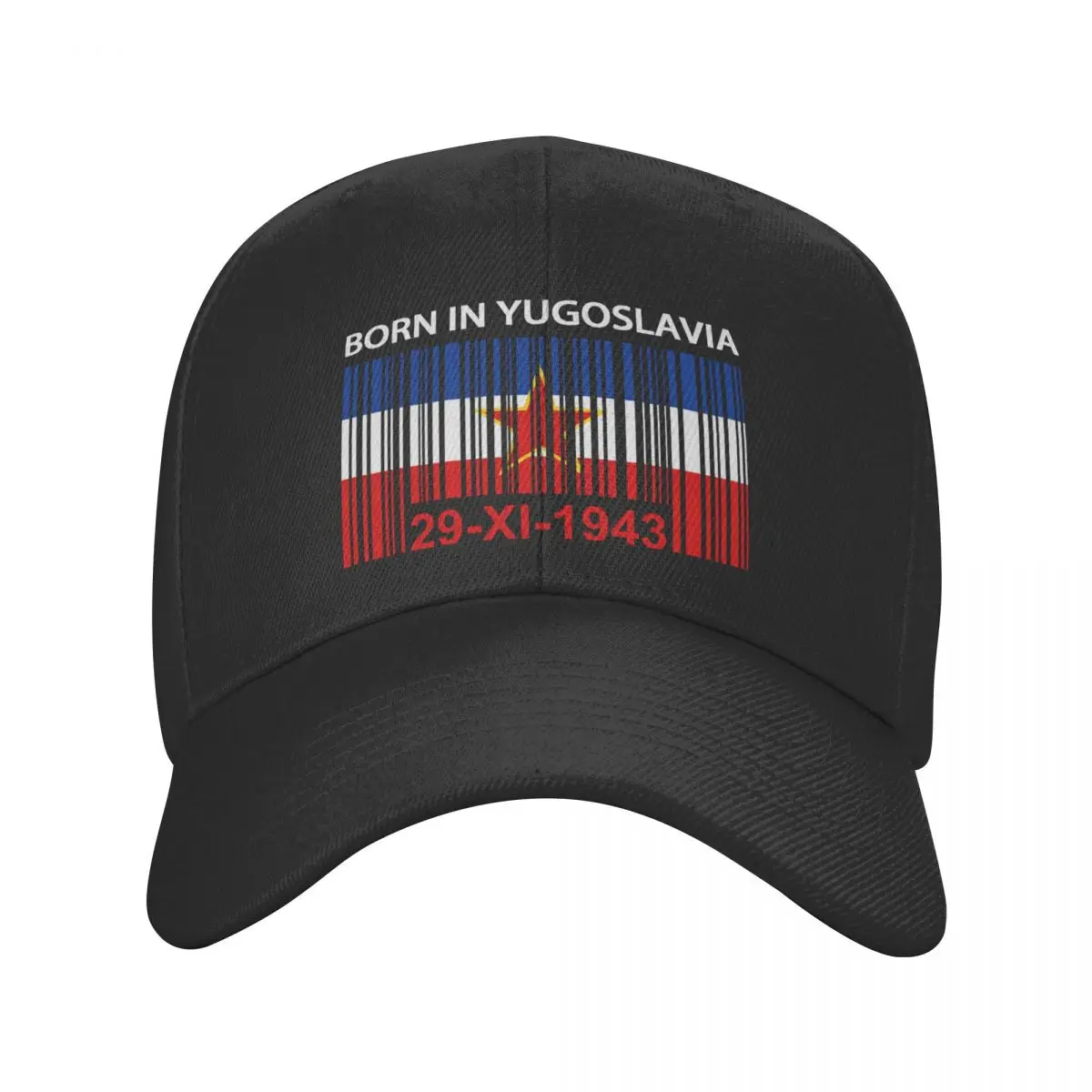 

New Born In Yugoslavia Baseball Cap Women Men Adjustable Dad Hat Streetwear Sun Hats Snapback Caps