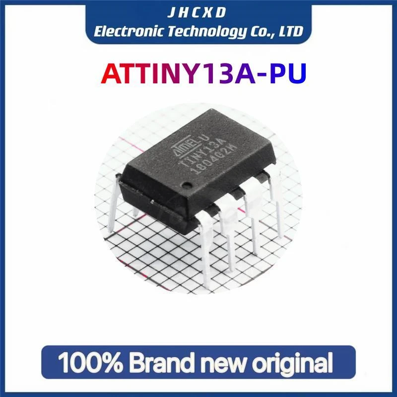 

ATTINY13A-PU прямая вставка DIP-8 оригинальный ATMEL 8-битный микроконтроллер MCU 100% оригинальный и аутентичный