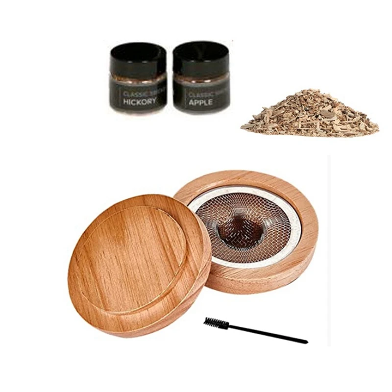 

Cocktail Smoker Kit Drink Smoking Infuser Kit For Wine Dried Fruits Gift
