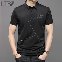 ltbw new spring and summer mens short sleeved polo shirt casual short sleeved top mens t shirt