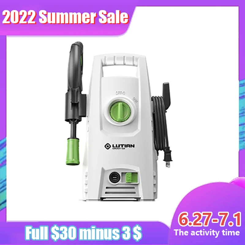 

Household High Pressure Car Washing Machine 220V Portable High Pressure Water Gun Automatic Car Washing Pump Cleaning Machine