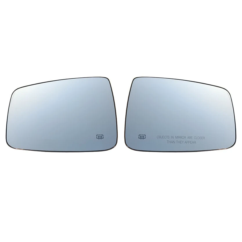 

For 2009-2019 Dodge RAM 1500 2500 Car Front Left Right Heated Side Door Wing Rear View Mirror Lens Glass