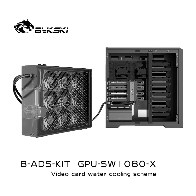 Внешняя мультиграфическая карта раствор водяного охлаждения разделенное