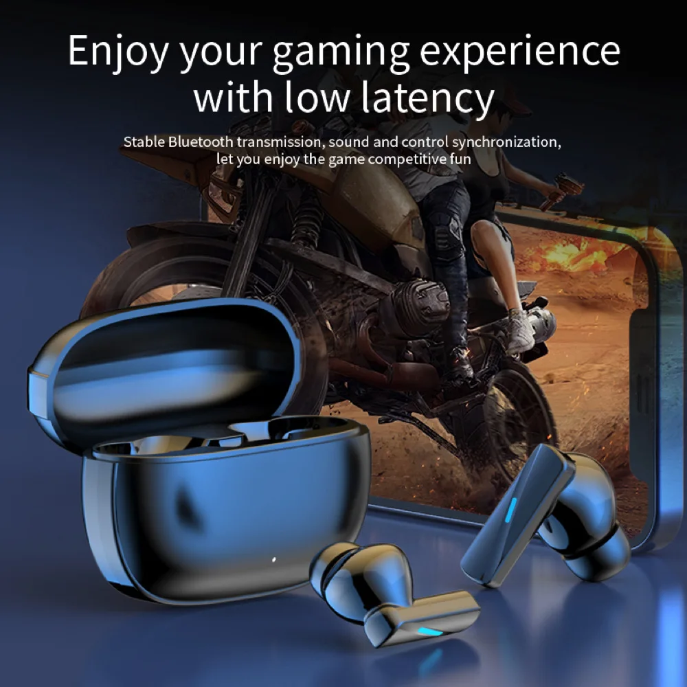 Беспроводные спортивные наушники ANC ENC Bluetooth 5.3