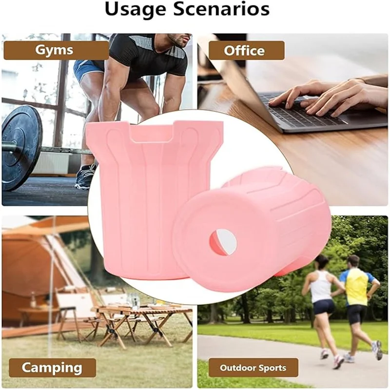 Противоскользящий силиконовый чехол для бутылки с водой нижний рукав Stanley