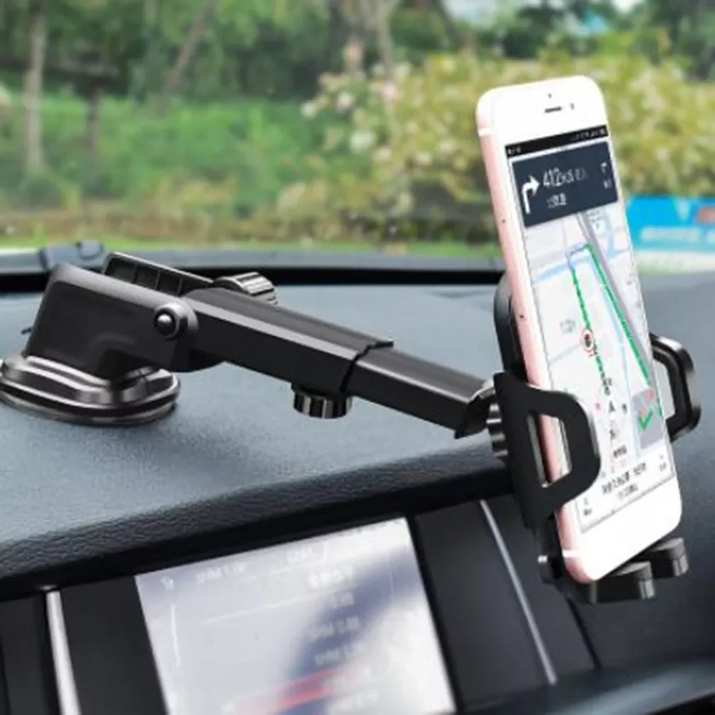 

Car Phone Holder Mobile Phone Holder Stand In Car GPS Mount Support For IPhone 12 11 Pro For Xiaomi For HUAWEI