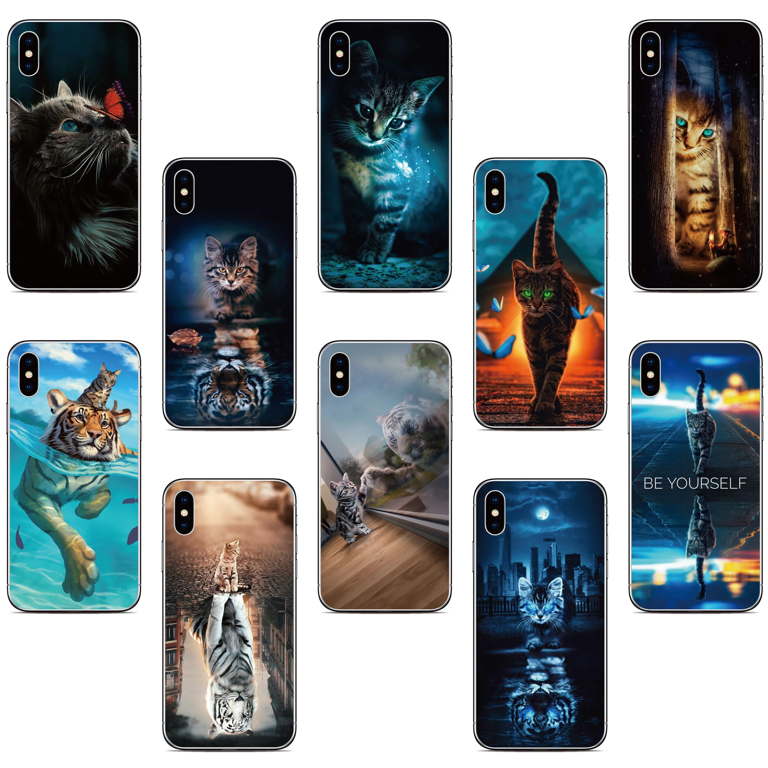 Big Cat Tiger Phone Case For UMIDIGI G100 G9A G9C G9T G9 5G G6 Note 90 90C 90A G5A G5 Mecha A16 A15 A13 Pro Max Bison GT Cover