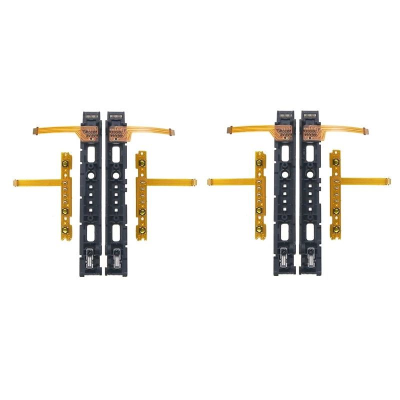 

2X Replacement LR Slide Left Right Slider Rail With SL SR Flex Cable For Nintend Switch NS Joy-Con Joycon Controller