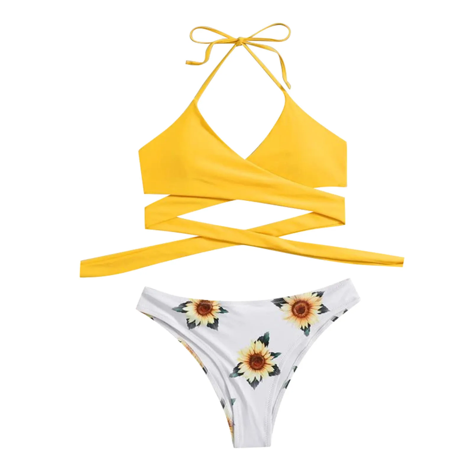 

Bikini Swimwear Beachwear Floral Random Set Women Padded Push-Up Swimsuit Print Swimwears Tankinis Swimwears brazilian panties