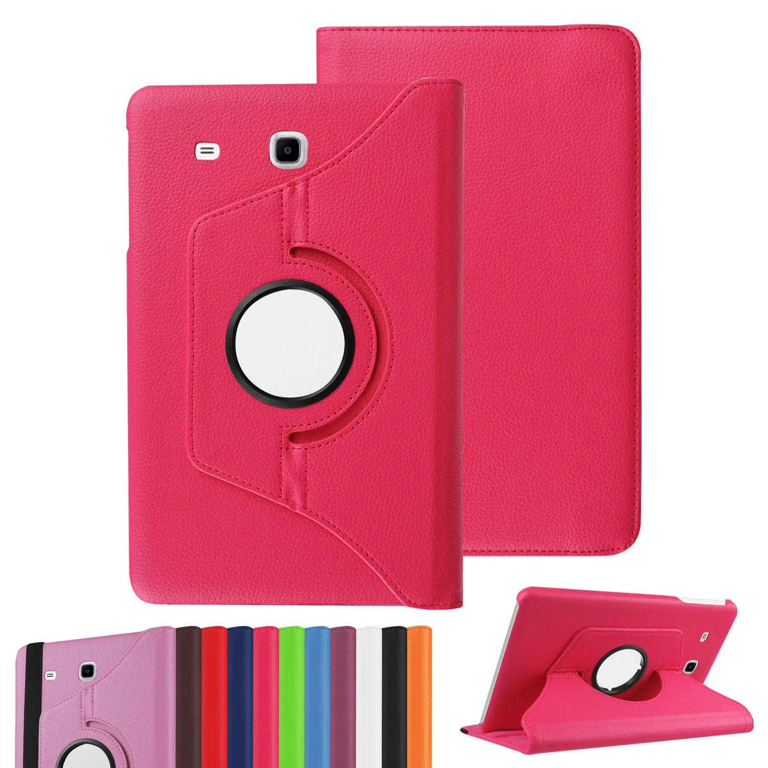 

PU Leather Cover for Galaxy Tab A 8.0 T350 T385 T290 T295 A 8.4 T307 A8 P200 P205 360 Degree Rotating Full Protect Tablet Case