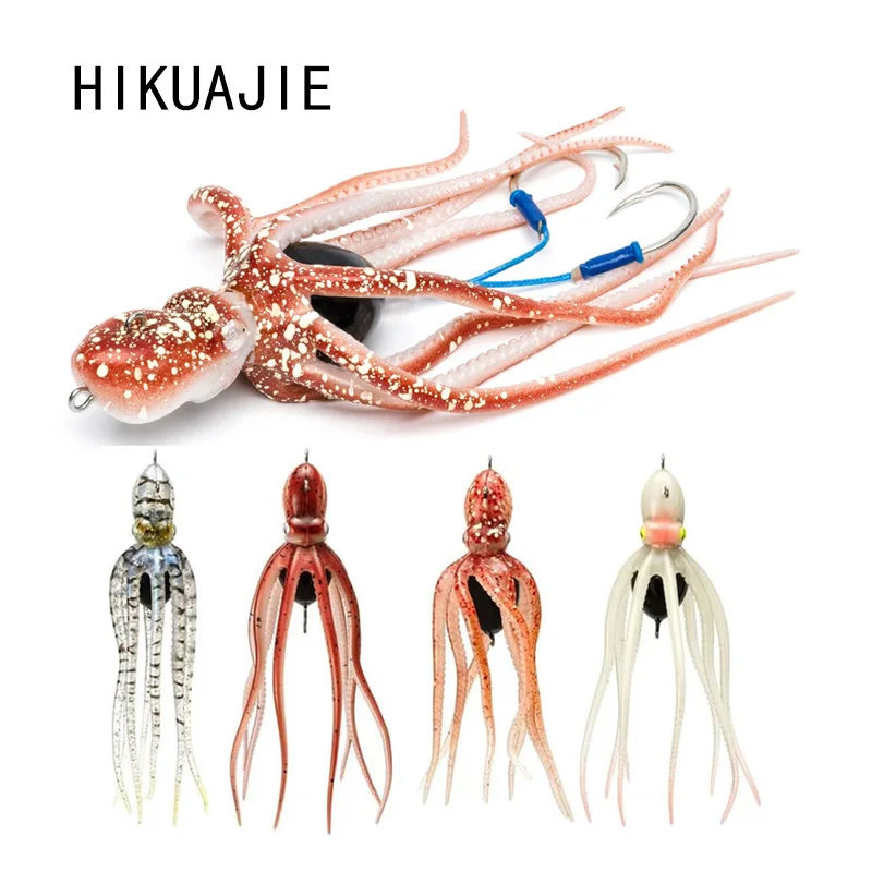 

Octopus Sea Fishing Road Subbait Squid Soft Bait Bionic Squid Cuttlefish Fake Bait Slowly Shake