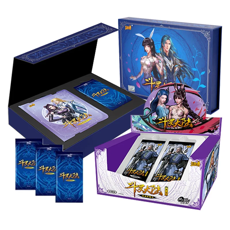 

Original Doluo Dalu Card Commemorative Edition Box Anime Figures Collection Flash Card Table Toy Gift for Children's Birthday